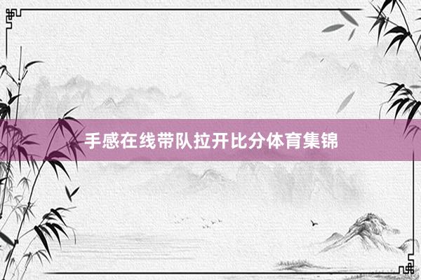 手感在线带队拉开比分体育集锦
