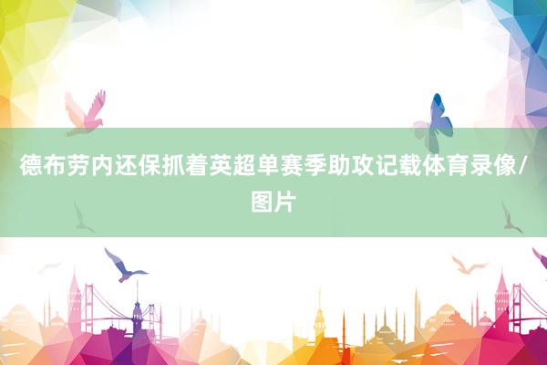 德布劳内还保抓着英超单赛季助攻记载体育录像/图片