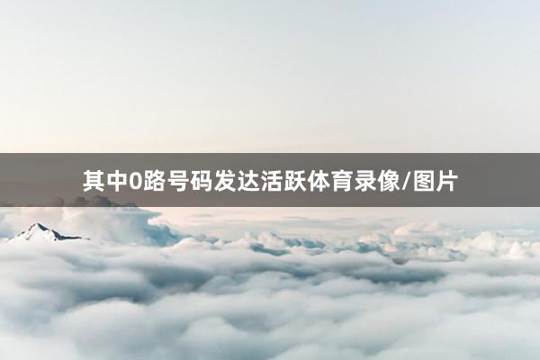 其中0路号码发达活跃体育录像/图片