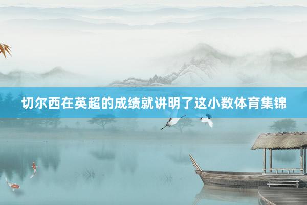切尔西在英超的成绩就讲明了这小数体育集锦