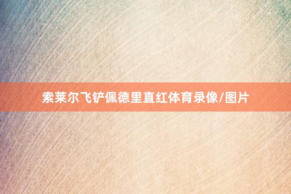 索莱尔飞铲佩德里直红体育录像/图片