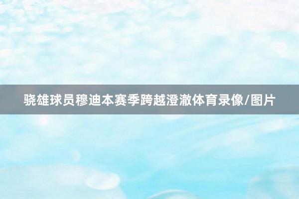 骁雄球员穆迪本赛季跨越澄澈体育录像/图片